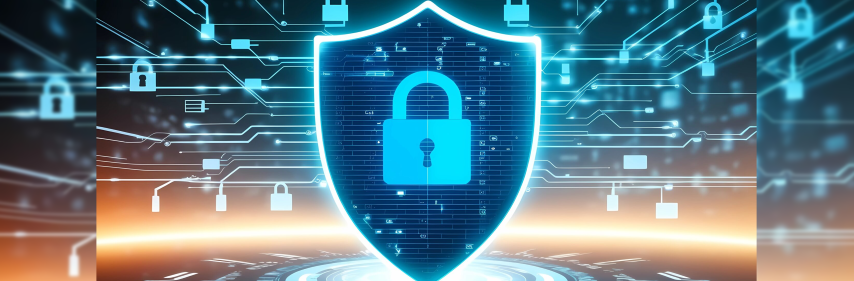 security shield with lock